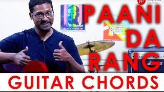 Paani Da Rang - Vicky Donor - Guitar Chords Tutorial #ColourfulChords