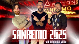 Sanremo 2025: vi diciamo chi vince il festival! 🎤