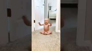 funny baby laughing...