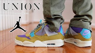 ARE THESE UGLY OR HYPE ?? UNION x JORDAN 4 \