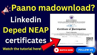 Step-by-Step Guide sa Pagkuha ng NEAP DepEd Certificate!