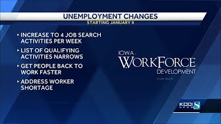 Iowa Unemployment claims change requirements