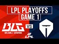 BLG vs TES Highlights Game 1 | LPL 2024 Spring Playoffs UB R2 | Bilibili Gaming vs TOP ESPORTS