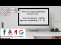 Remove Duplicates from Sorted Array | Leetcode | Naive to optimal solution