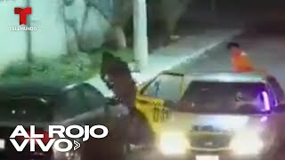 Sujetos roban y agreden a golpes a una mujer en México | Al Rojo Vivo | Telemundo