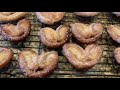 easy french palmier cookie recipe 3 ingredients puff pastry cookies quick valentine s dessert