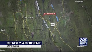 State Police: 1 person dead after accident on Route 112 in Worthington