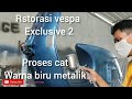 #restorasivespa #repaintvespa #vespaexclusive2  cat vespa exclusive 2 [ vespa exclusive 2 1996 ]