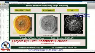 Fruit Disease Detection Using Image Processing With Source Code Matlab Project Detect Fruit Disease