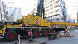 Soeren66 - LIEBHERR LTM 1230-5.1 von THÖMEN bei der Montage eines POTAIN MDT 189