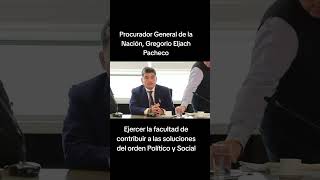 Declaraciones Gregorio Eljach Procurador General de la Nación