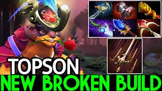 TOPSON [Pangolier] Created a Monster with New Broken Build Dota 2