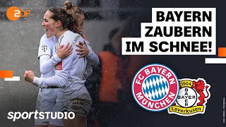 FC Bayern München – Leverkusen Highlights | Frauen-Bundesliga, 10. Spieltag 2022/23 | sportstudio