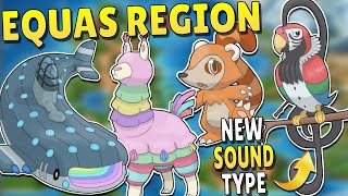 NEW South American Pokemon Region - Pokemon Future and Past - Equas Fakemon
