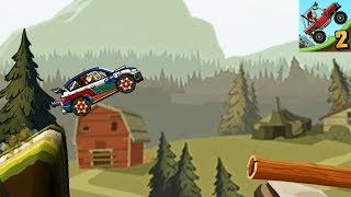 EPIC HILLS on RALLY CAR! Hill Climb Racing 2 | Joy For Kids Games