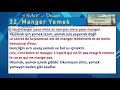 32. manger fiili detaylı İncelemesi edatlar terimler deyimler cümleler cümle tercümeleri