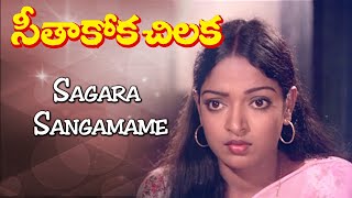 SeethaKokka Chilakka Telugu movie songs | Saagara Sangamame (Janaki)  | Phoenix music