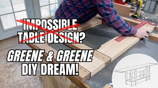 Building and Dry-Fitting a Greene and Greene Serving Table