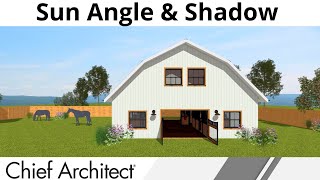 Adding Detail to Your Renderings with the Sun Angle Tool