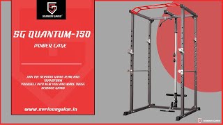SG Quantum 150| Power Rack| Home Gym setup| serious gains