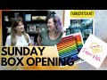 Sunday Box Opening!! Laughter, gifts and great fabric!! Book lovers... don't miss this one!