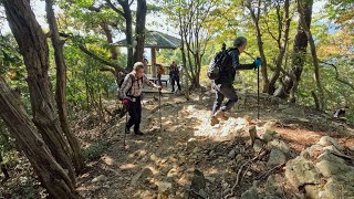 本宮山登山（愛知県豊川市）4K　2022.11.11