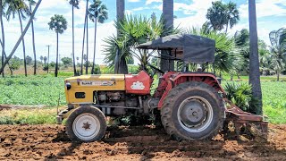 HMT 6522 Tractor - Driving in farmland \u0026 Walk around