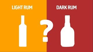 Light Rum VS Dark Rum - What's the difference?