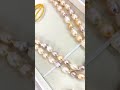 Baroque Pearls Set in Natural Shades of Mixed Colors | Freshwater Pearls #baroque #pearljewellery