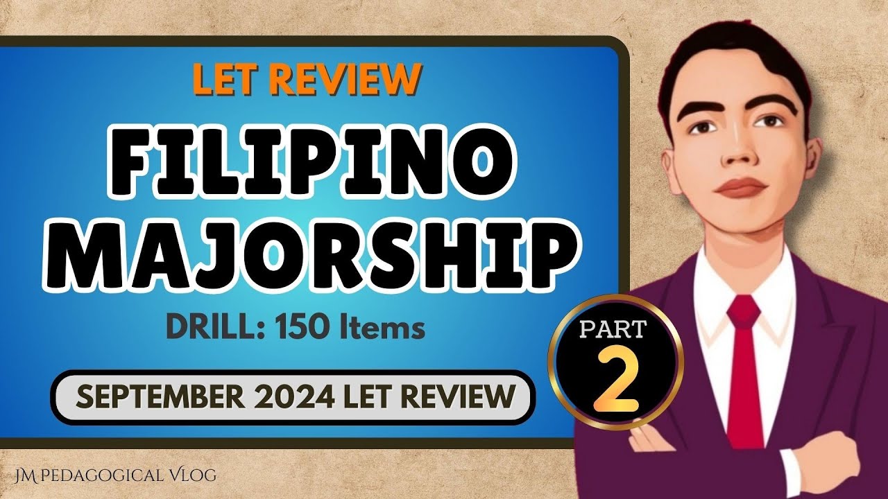 Filipino Majorship Part 2: Let Review (Drill) 150 Items - YouTube