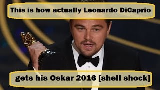 This is how actually Leonardo DiCaprio  gets his Oskar 2016 shell shock! Full HD