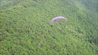 パラグライダーフライト1　Paragliding　山形 南陽市 十分一山