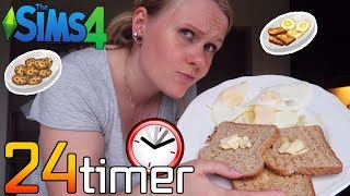 SPISER BARE THE SIMS 4 MAT I 24 TIMER!