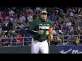 20131029 cpbl 獅vs犀牛 4下 小鄧鄧反應快，雖然接不到球但用肉身擋住也還來得及！！