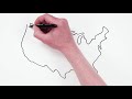 how to draw usa map easy country maps drawing