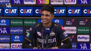 Press conference interviews Shubman Gill (GT) Match 59 of IPL 2024