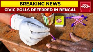 West Bengal: Civic Polls Deferred Amidst 3rd Wave Of COVID | Breaking News