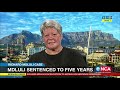 discussion former npa prosecutor on mdluli s prison sentence