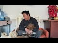 2025 1 15 xiaoxu s mountain life with dogs 可怜的狗狗两只眼睛全部掉了出来，在外面零下20多度的天气里流浪，谁愿意救救它啊？