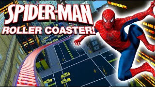 The Most Incredible Spider-Man Coaster You'll Ever Ride (POV) [CC]