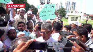 Muslim Protest in Colombo