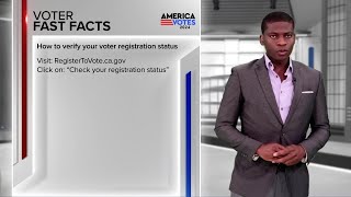 Voter Fast Facts: How to verify voter registration status