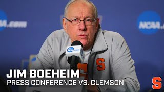 Jim Boeheim postgame vs. Clemson