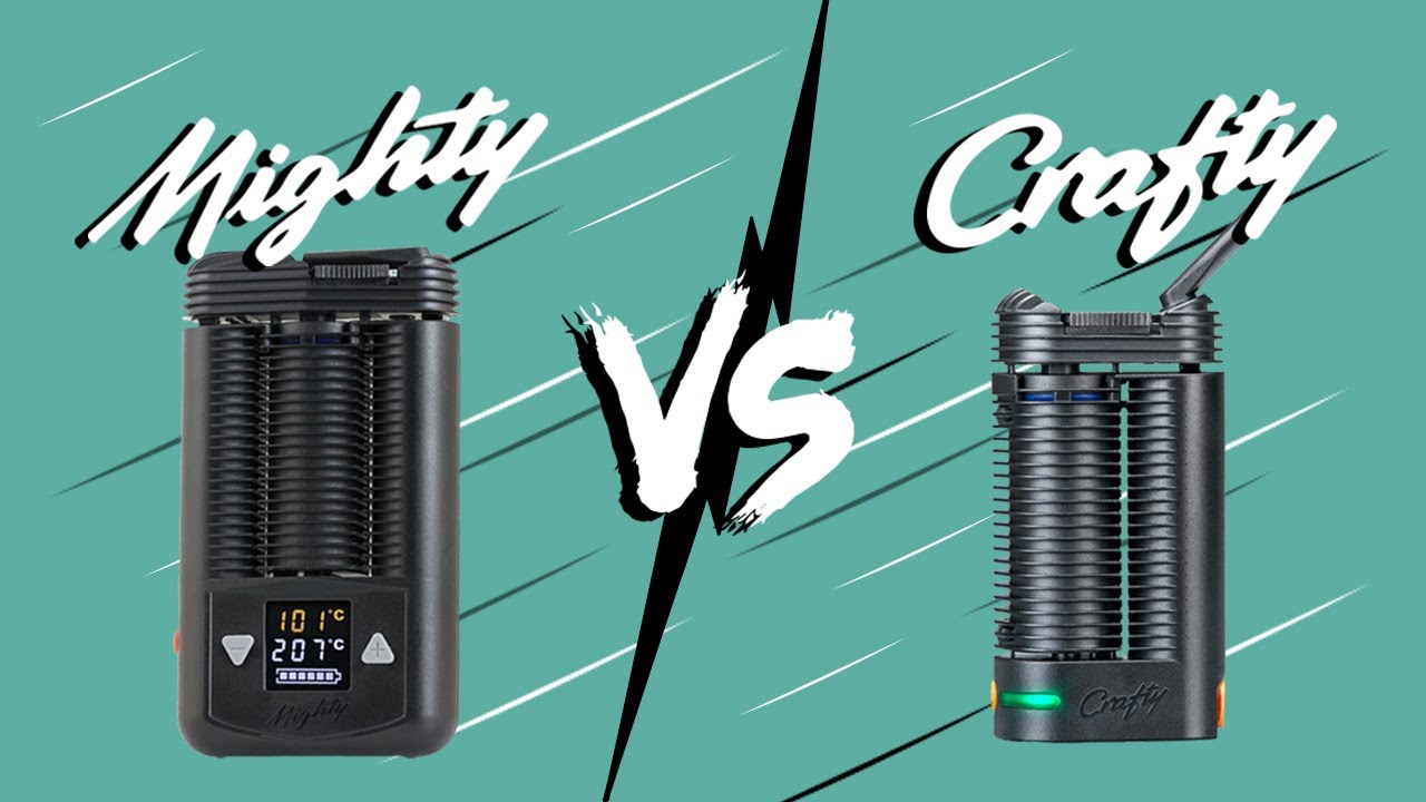 Mighty VS Crafty Vaporizer Comparison Review - Tools420 - YouTube