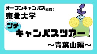 東北大学オープンキャンパス2024 青葉山キャンパス案内