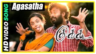 Cuckoo Tamil movie scenes | Agasatha song | Dinesh promises to bring 3 lakhs to save Malavika