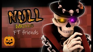 Null meme (sfm/oc) Happy Halloween! 🎃(warning:flashing lights)