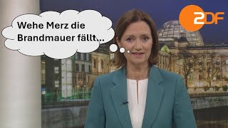 ZDF Chefin DROHT Merz nach Bundestagswahlen.