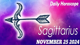 SAGITTARIUS 🔵 YOU WILL ACHIEVE ALL YOUR GOALS 🔵✅HOROSCOPE NOVEMBER 25, 2024 🌞♐️ LOVE HOROSCOPE 💫⭐️