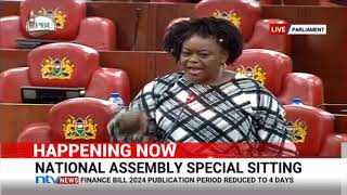 MP Millie Odhiambo blasts Osoro for "making sexually suggestive gestures" in Parliament
